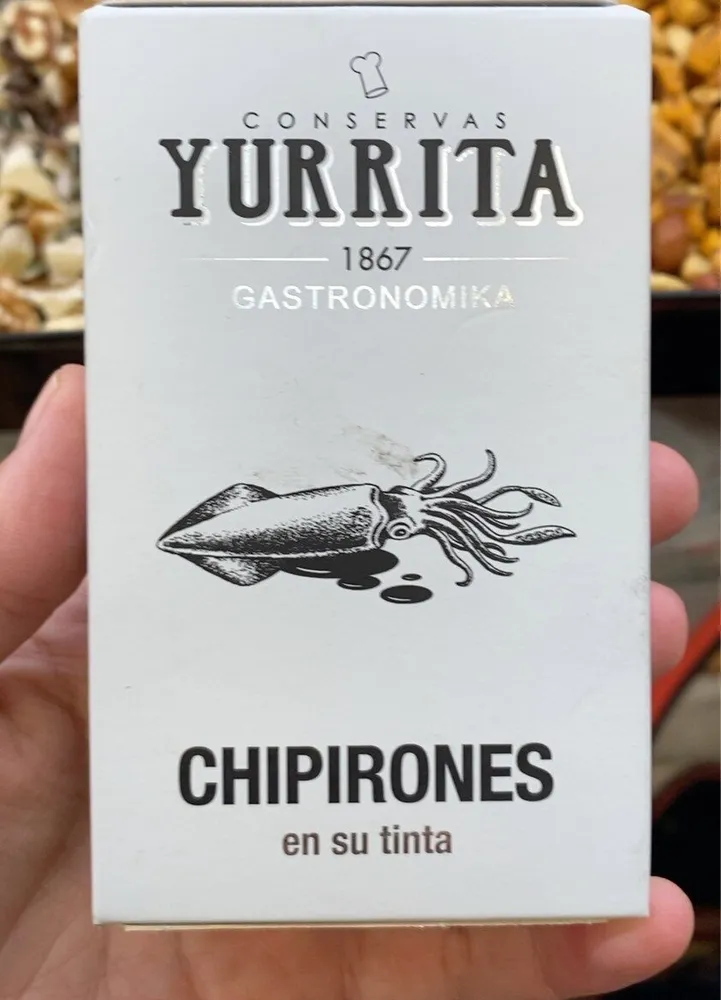Chipirones en su tinta