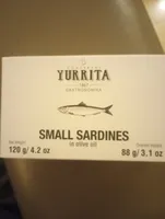 Small sardines in olive oil
