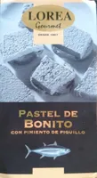 Pastel de Bonito con pimiento de piquillo