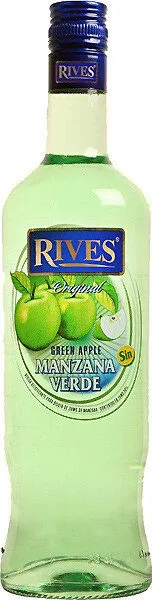 Licor concentrado manzana verde sin alcohol