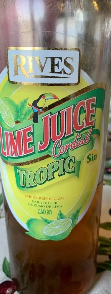 Lime juice tropic