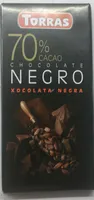 Chocolate negro 70%