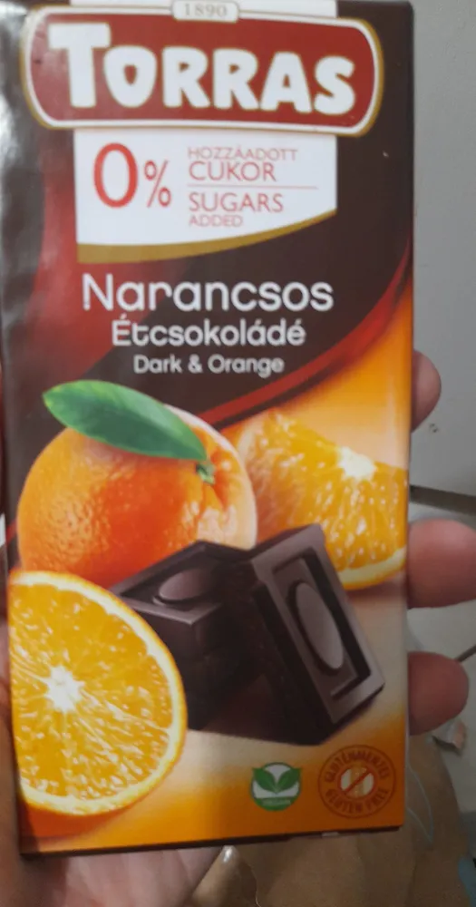 Chocolate negro 0%azúcar torras