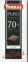 Tableta de chocolate negro 70% cacao
