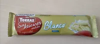 Barrita de chocolate blanco sin azúcares añadidos