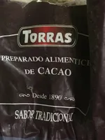 Preparado alimenticio de cacao