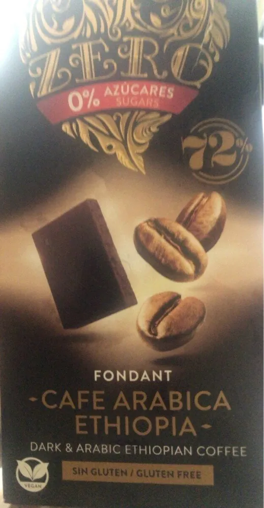 Fondant Cafe arabica ethiopia