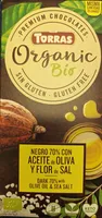 Organic Bio Negro 70% con aceite de oliva y flor y sal
