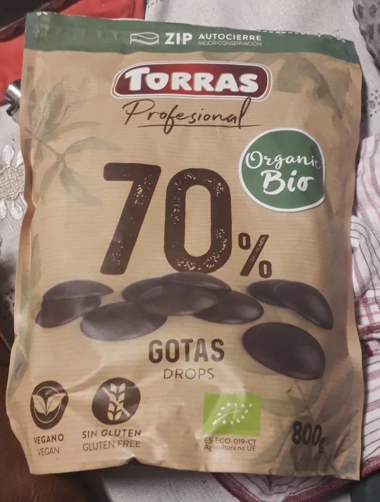 Gotas de chocolate