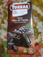 Chocolat Noir-pépites De Cacao Sans Sucre Ajouté Et Sans Gluten