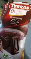 Dark 72% chocolate (sugarfree)