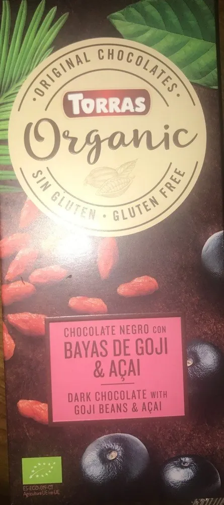 Xocolata Negre Amb Baies De Goji I Acai Eco