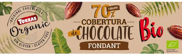 Cobertura de chocolate negro