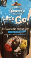 Aceitunas verdes y negras sin hueso con tomate seco