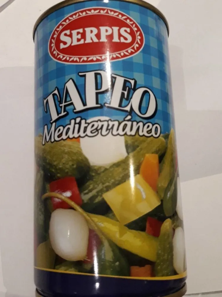 Tapeo mediterráneo surtido de encurtidos lata 2yrs prod