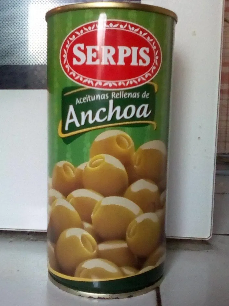 Olives aux anchois