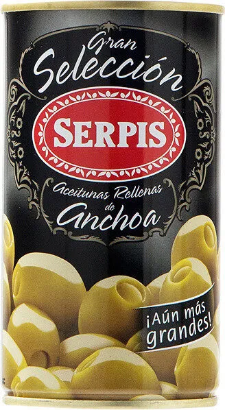 Aceitunas rellenas de anchoas