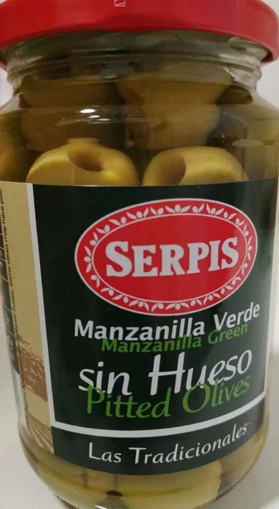 Aceitunas Manzanilla verde