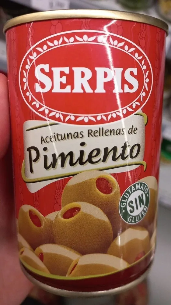 Aceitunas Rellenas de Pimiento