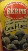 Aceitunas negras con hueso