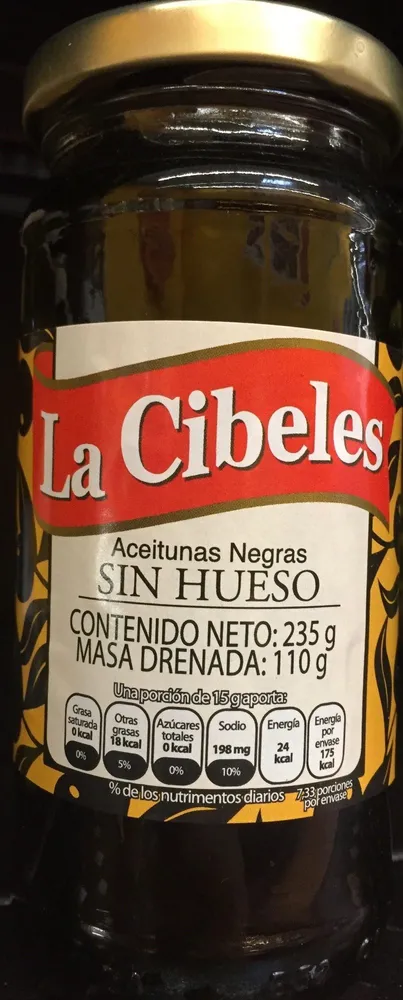 Aceitunas Negras Sin Hueso