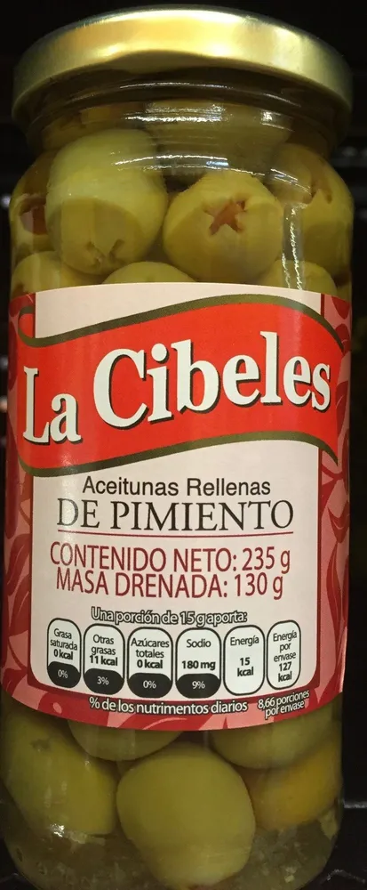 Aceitunas Rellenas de Pimiento