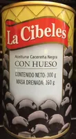 Aceituna Cacereña Negra con hueso