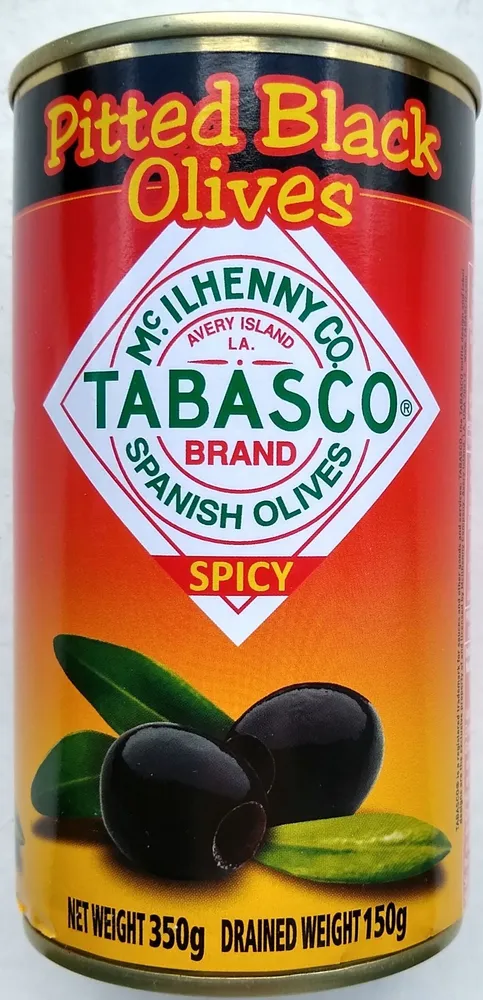Aceitunas negras sin hueso picantes TABASCO®