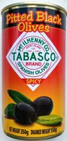 Aceitunas negras sin hueso picantes TABASCO®