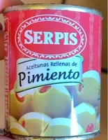 Olives pimentees