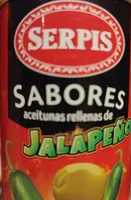 Aceitunas rellenas de jalapeños