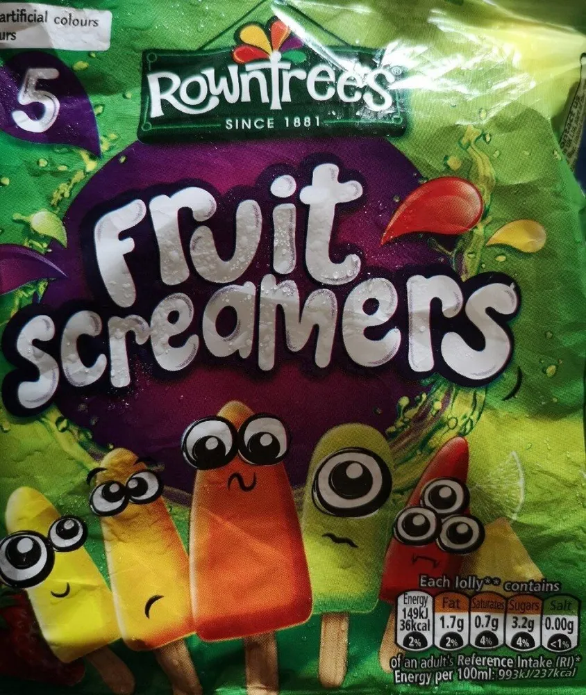 Rowntree Fruit Screamers