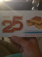 Turron de yema tostada