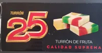 Turron de fruta