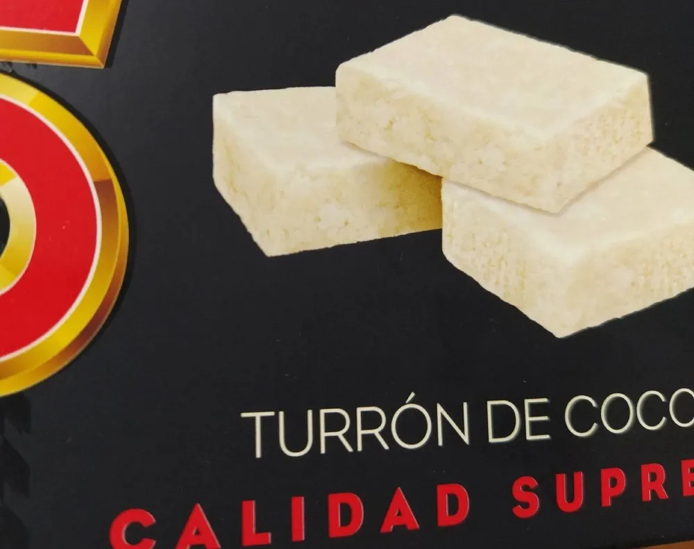 Turrón de coco