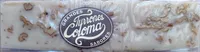Turron nata con nueces Coloma