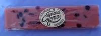Turrón de mazapán con arándanos