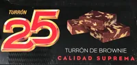 Turrón de brownie