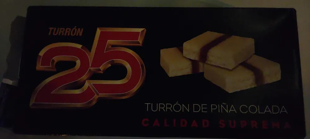 Turrón de piña colada