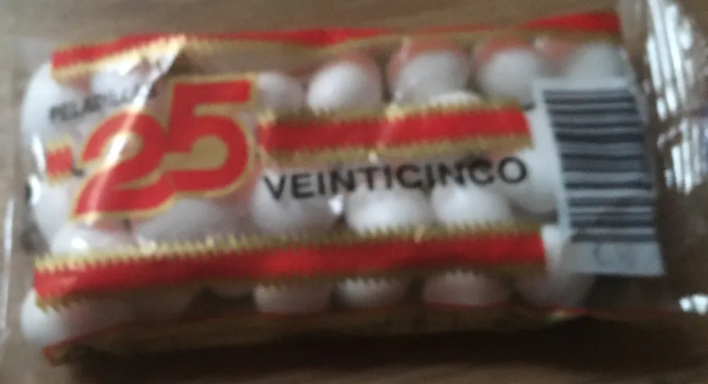 25 peladillas