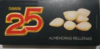 Almendras rellenas