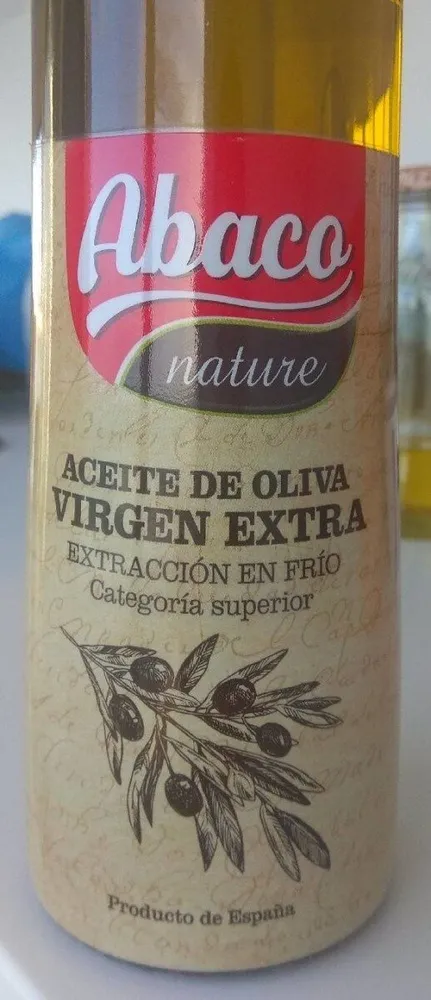 Aceite de oliva virgen extra extracción en frío