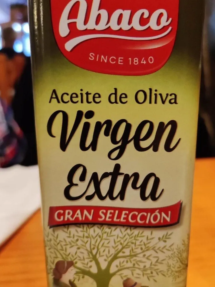 Aceite de oliva virgen extra gran selección