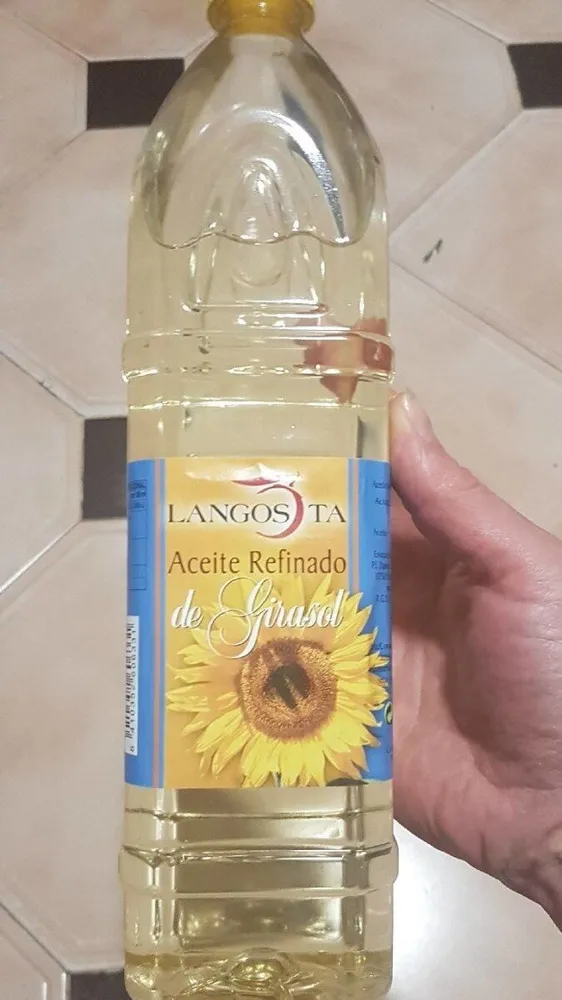 Aceite refinado de girasol