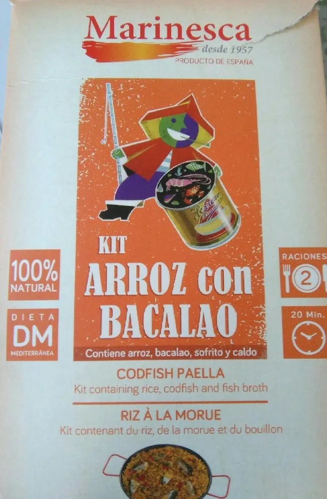 Kit arroz con bacalao
