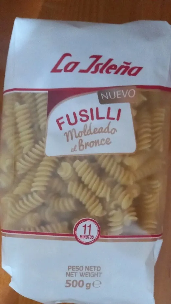 Fusilli Moldeado al bronce