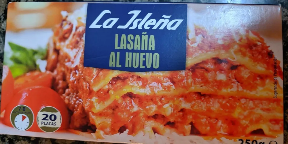 Lasaña al huevo