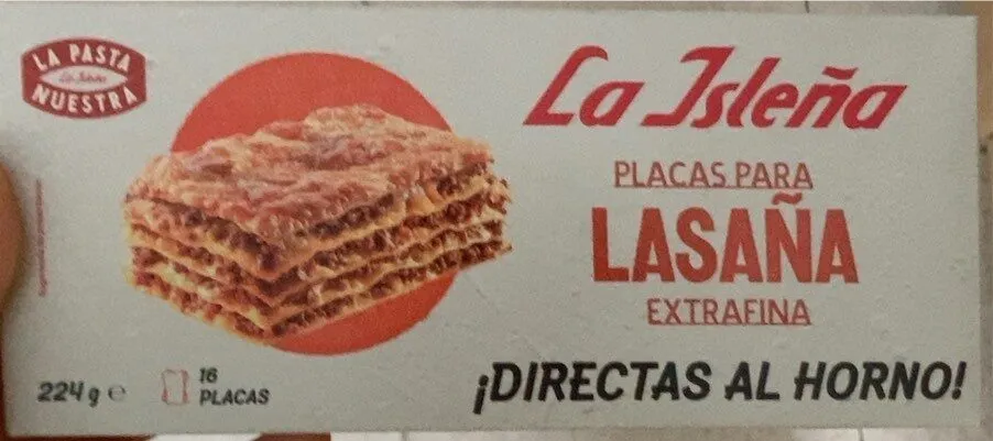 Placas para Lasaña