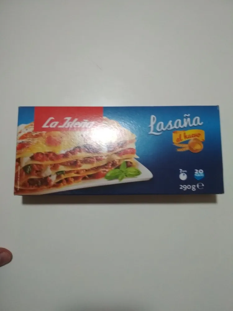 Lasaña al huevo