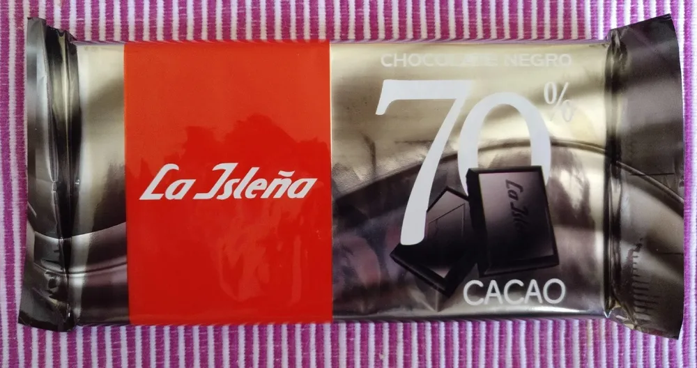 Chocolate negro 70% cacao